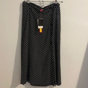 Black and White Skirt